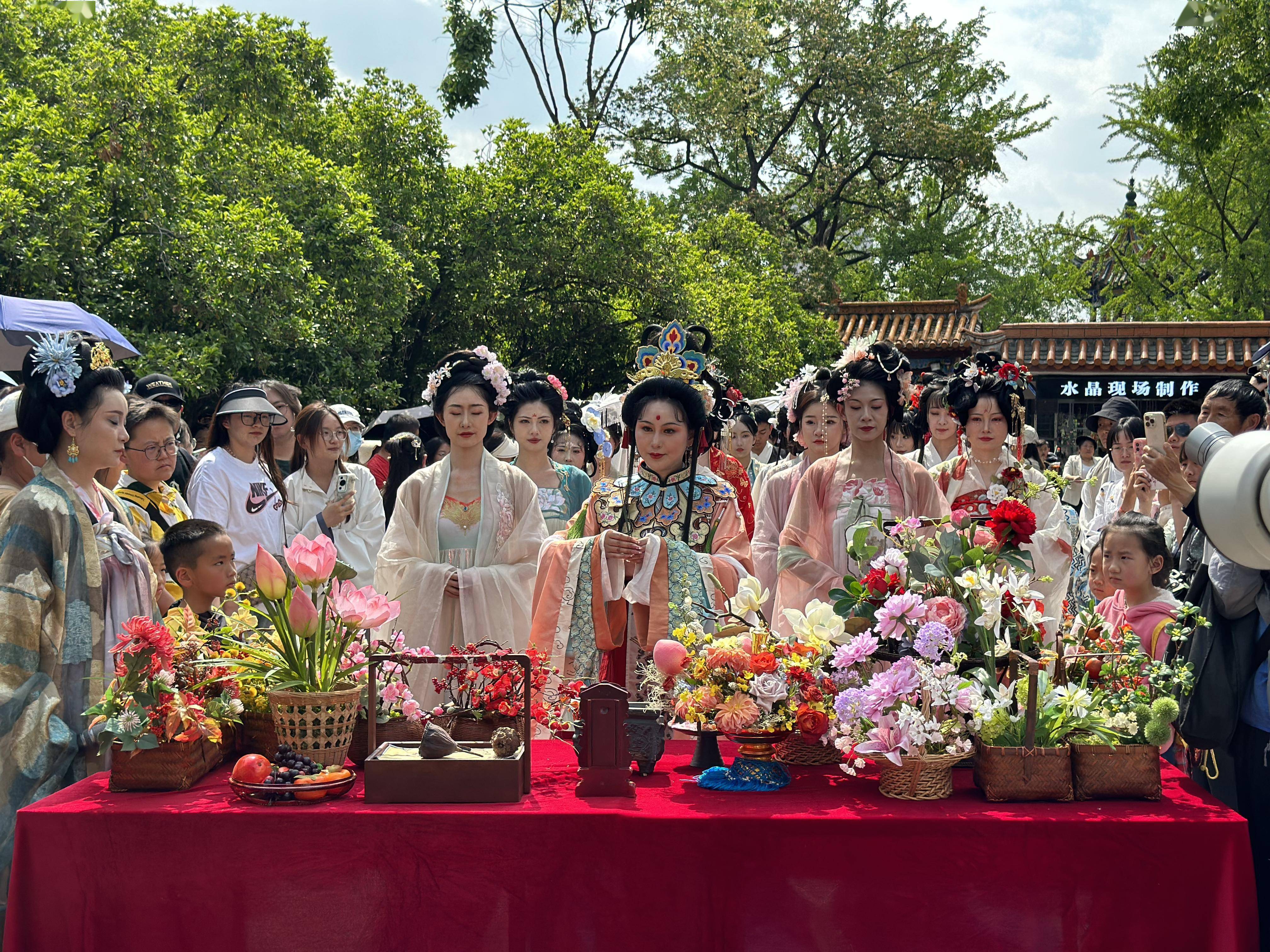 花朝节的风俗图片