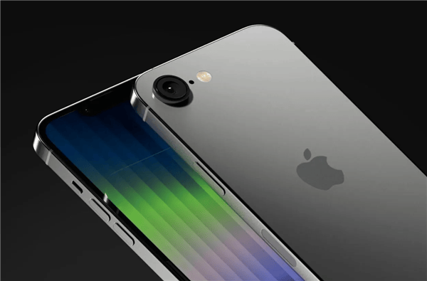 iPhone SE4外形渲染图出炉：苹果换上全面屏 后置单摄镜头 