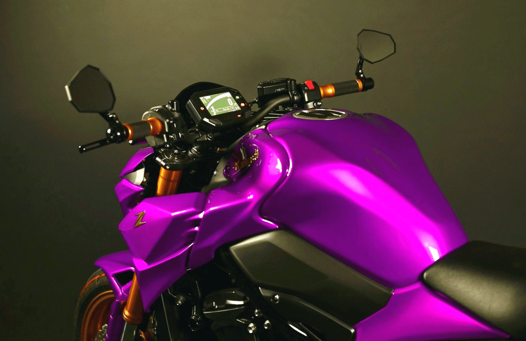 改装:色彩缤纷的 kawasaki 定制