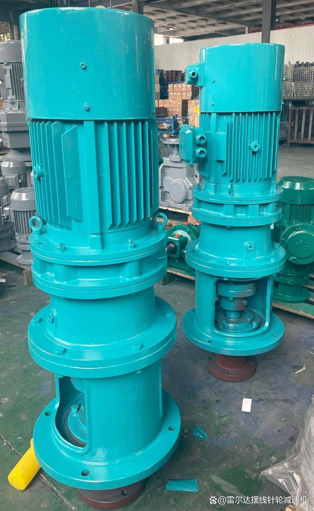 混凝土减速机bld45911kw立式搅拌机摆线减速器