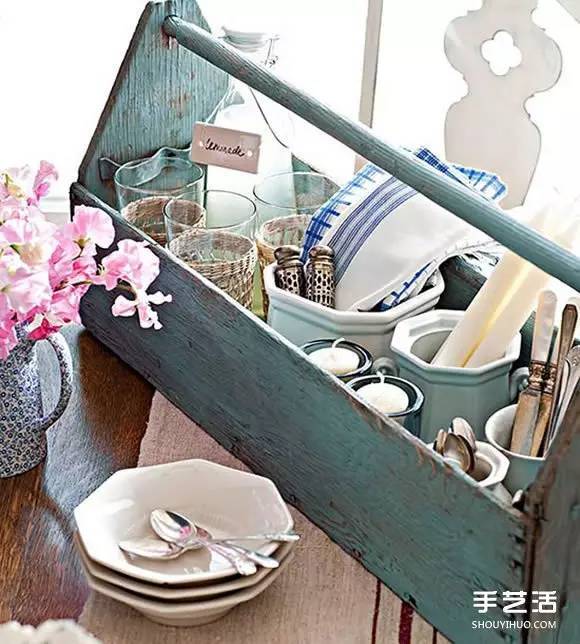 25种平凡生活小物改造利用diy变身厨房间好帮手