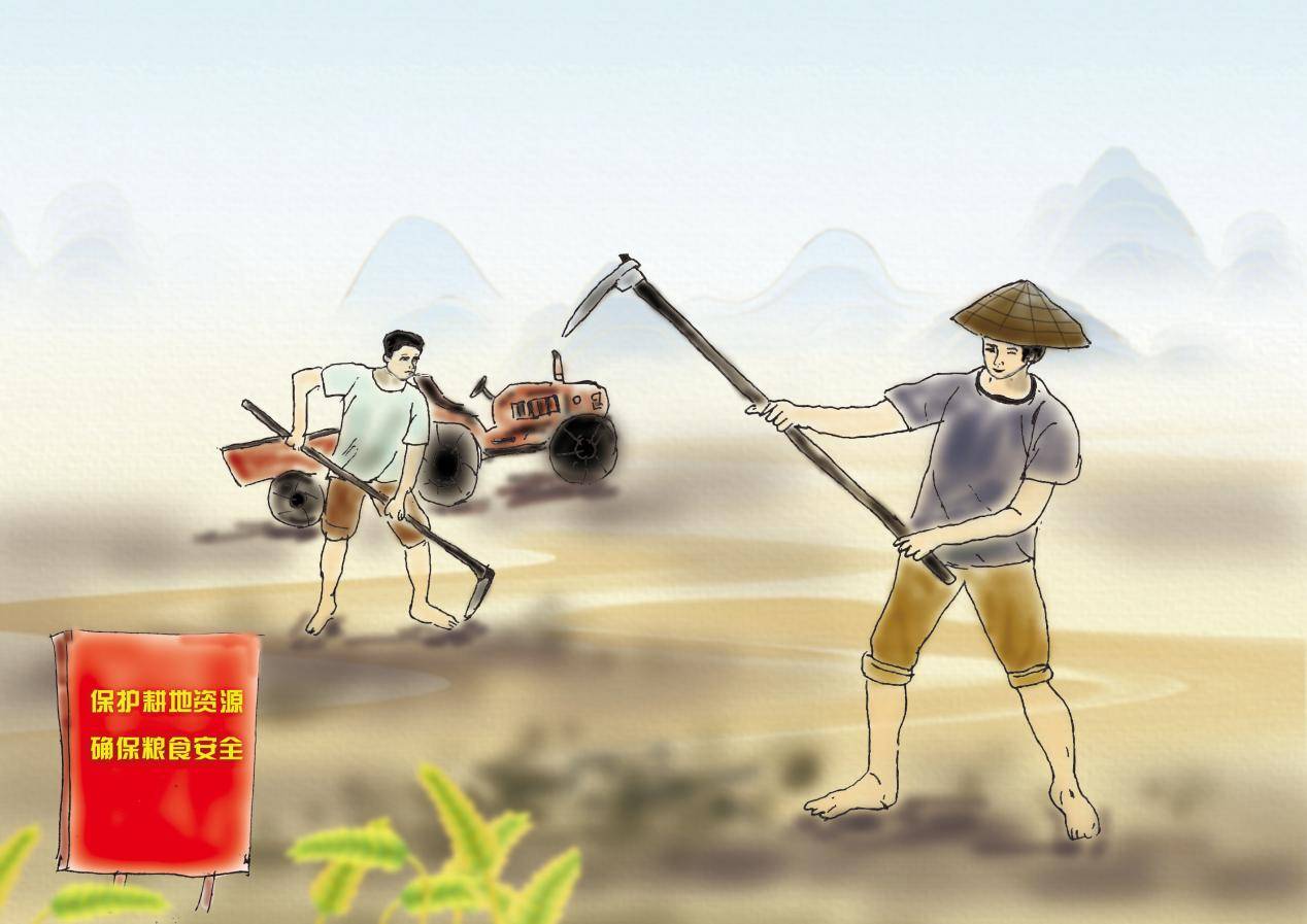 漫画 东安 绘好春耕图 孕育丰收景