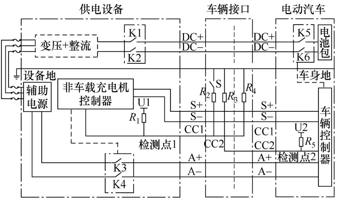 充电枪原理图图片