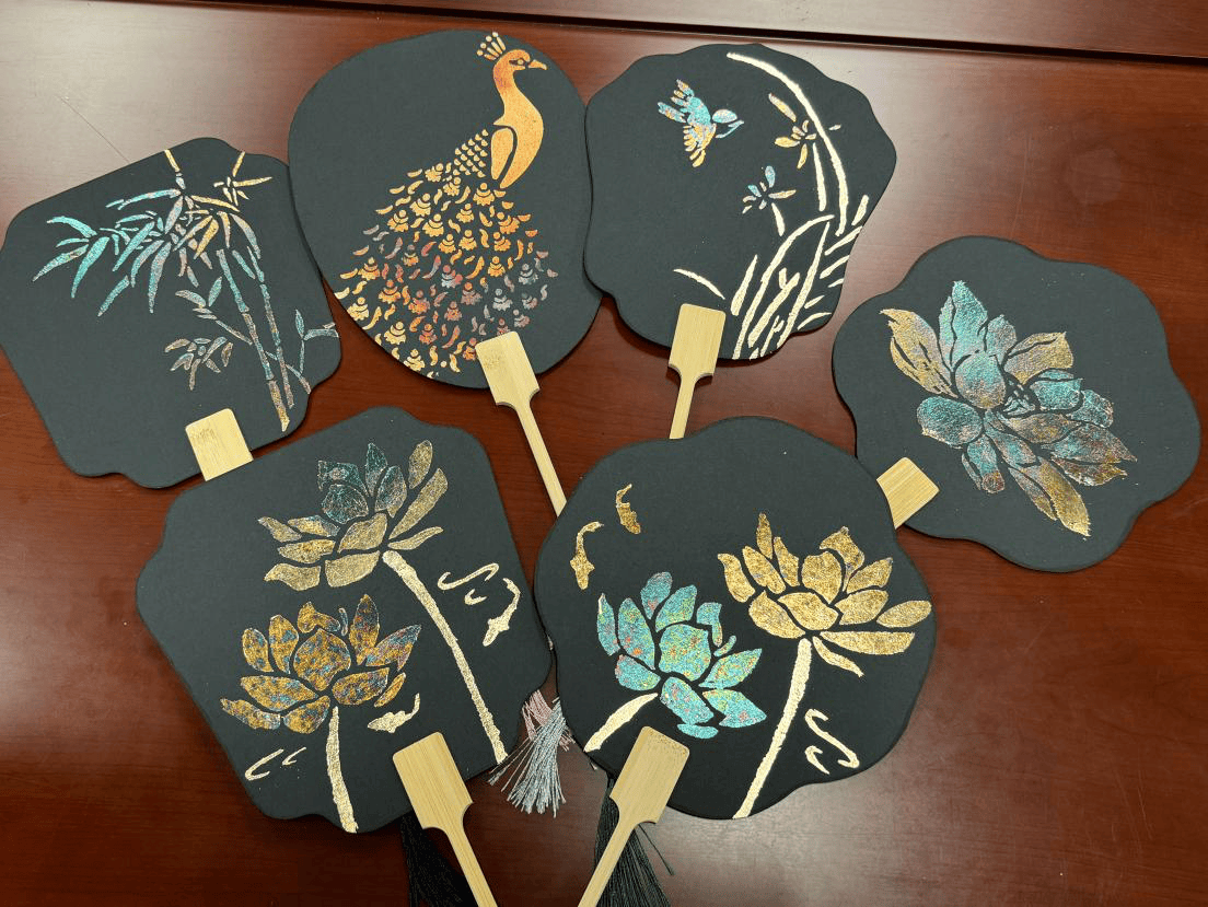 清风廉心制扇至美上城区委直属机关工委组织开展廉洁扇手作课堂