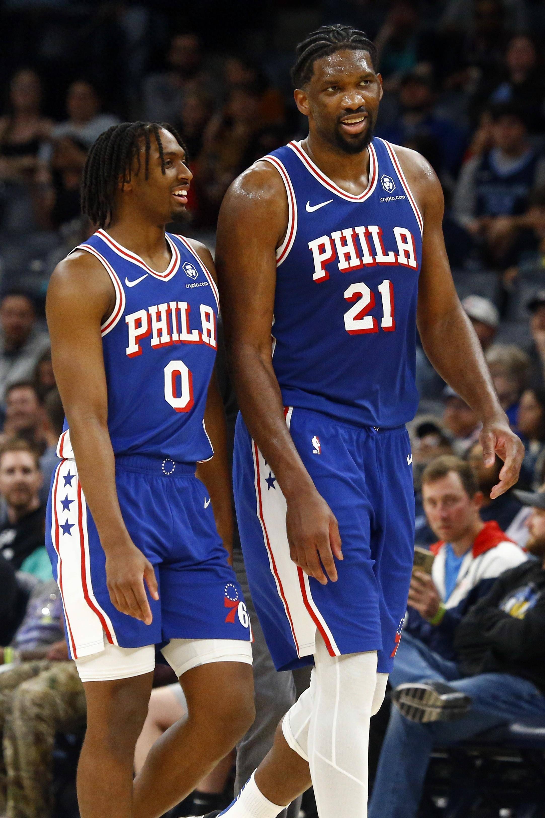 恐怖恩比德&马克西本赛季皆轰下3次50+ 76人成nba历史首队