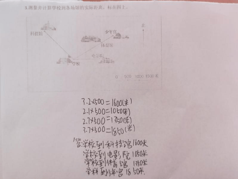 郭书娟:小学数学冀教版六年级上册第六单元《比例尺》大单元教学