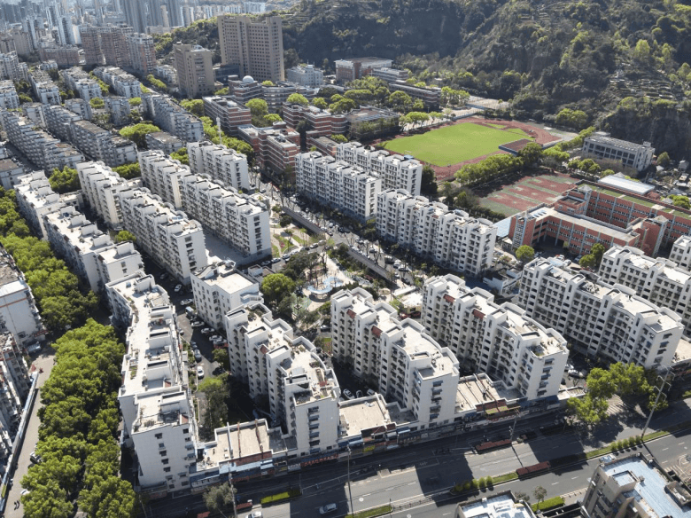 文明创建焕新老破小盘活旧空间共享幸福景鹿城双屿街道打造小区旧改