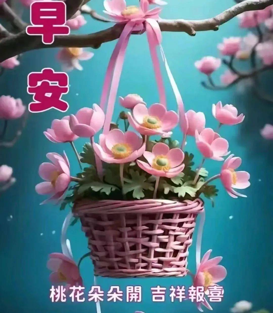 2024年4月8日最新早上好祝福语图片大全今日精选早安问候祝福图片带字