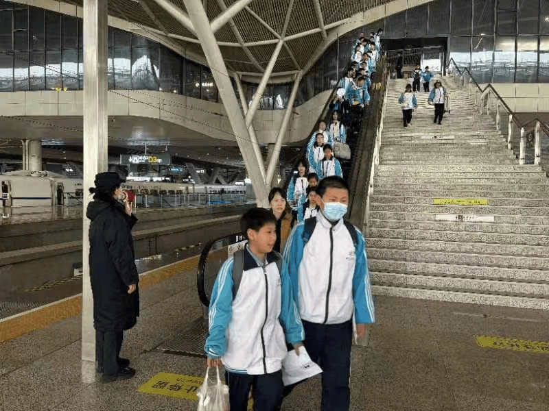 研学和团体旅行盛行，武汉火车站创新团体服务模式(图2)