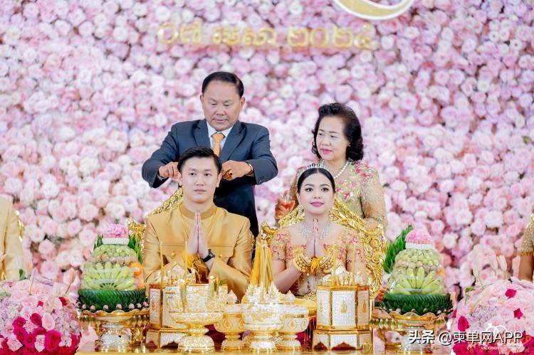 颜值爆表部长千金嫁富商公子柬埔寨高官政要出席祝贺