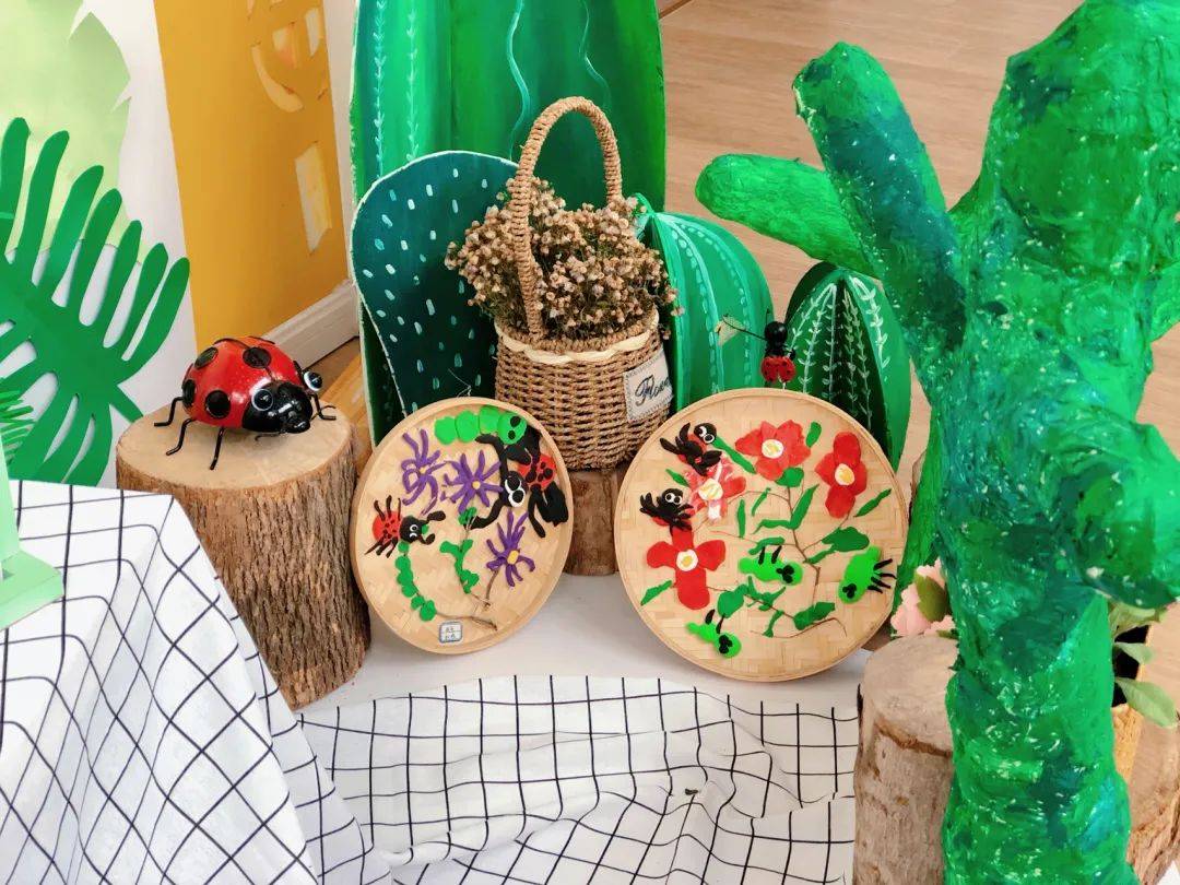 创意环创幼儿园春季植物角环境布置春日美景尽收眼底