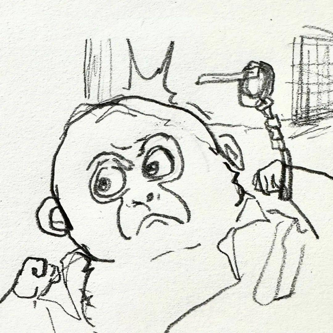 难过的时候,被这只单线条的小猴子治愈了_读者_表情_漫画