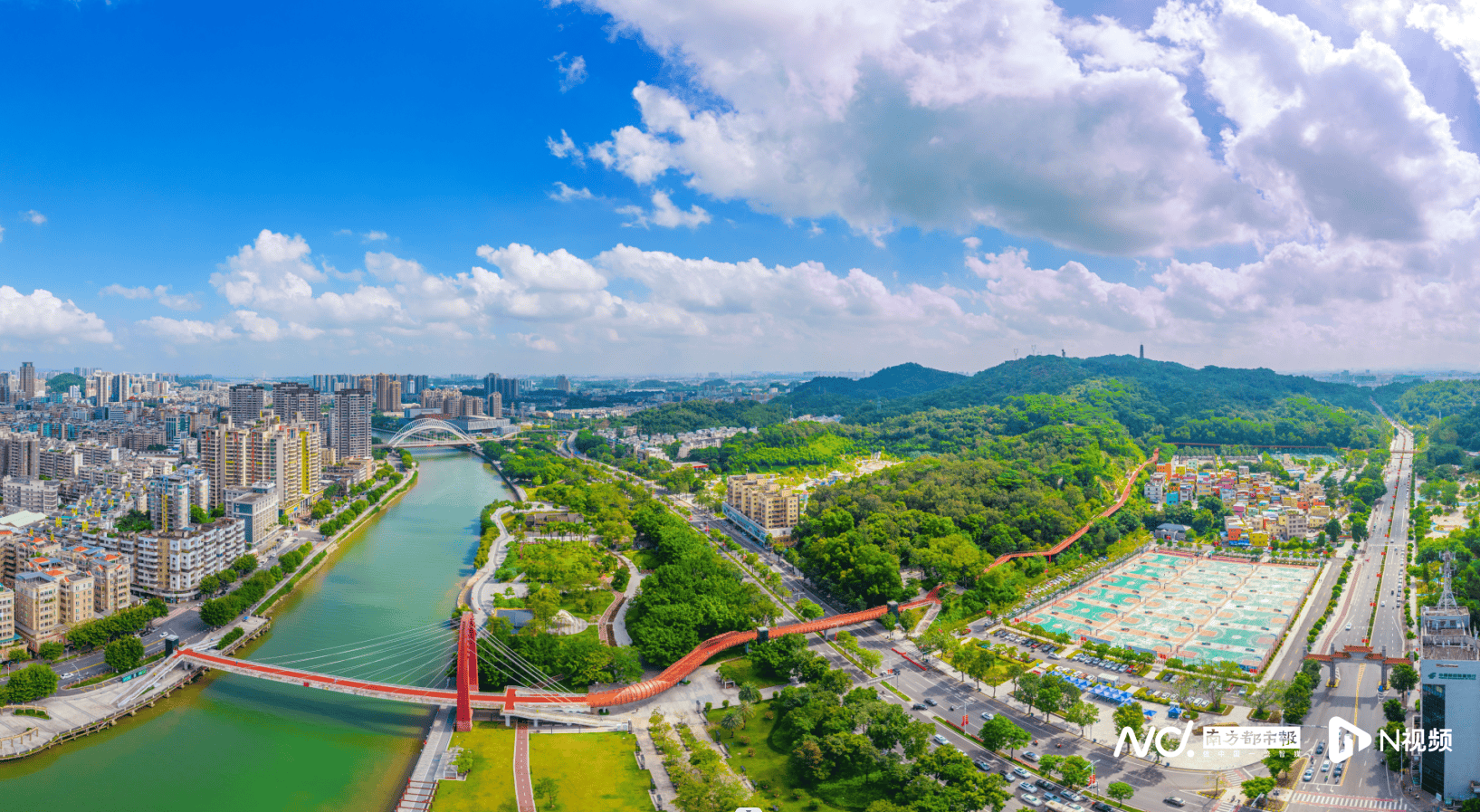 彭伟宗摄乡村绿廊江海区乡村绿廊碧道位于礼乐街道礼乐河两岸,总长度