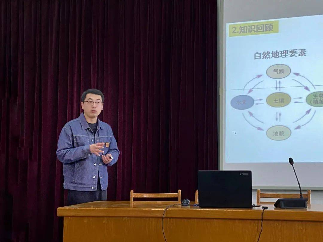 首先,嘉善中学的陆叶峰老师上了一节《水库建设对其下游河段地理要素
