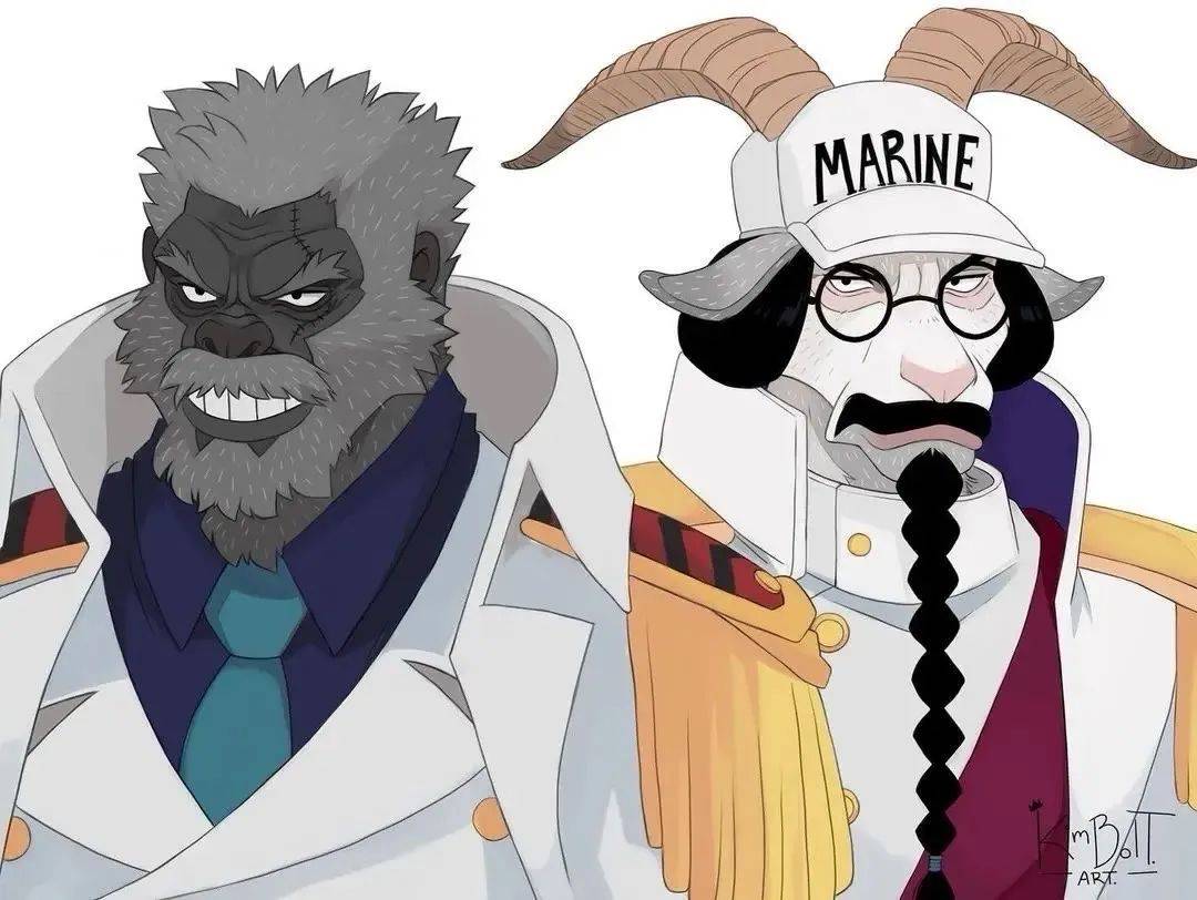 海贼王全员动物版炸裂来袭全都是超强的怪物级