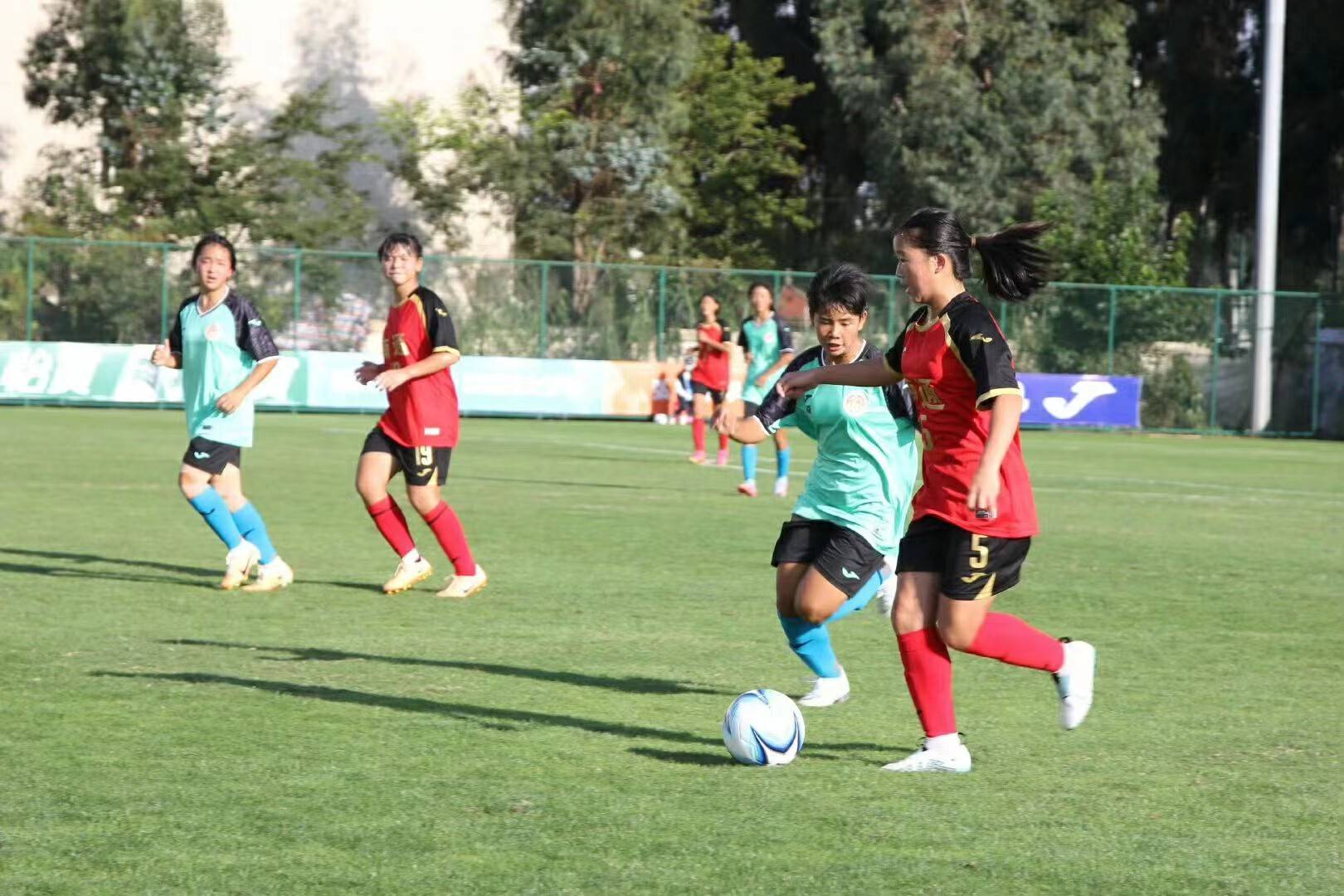 青训沃土孕育高原女足金花赵子淇农春燕成功入选中国女足u15选拔队