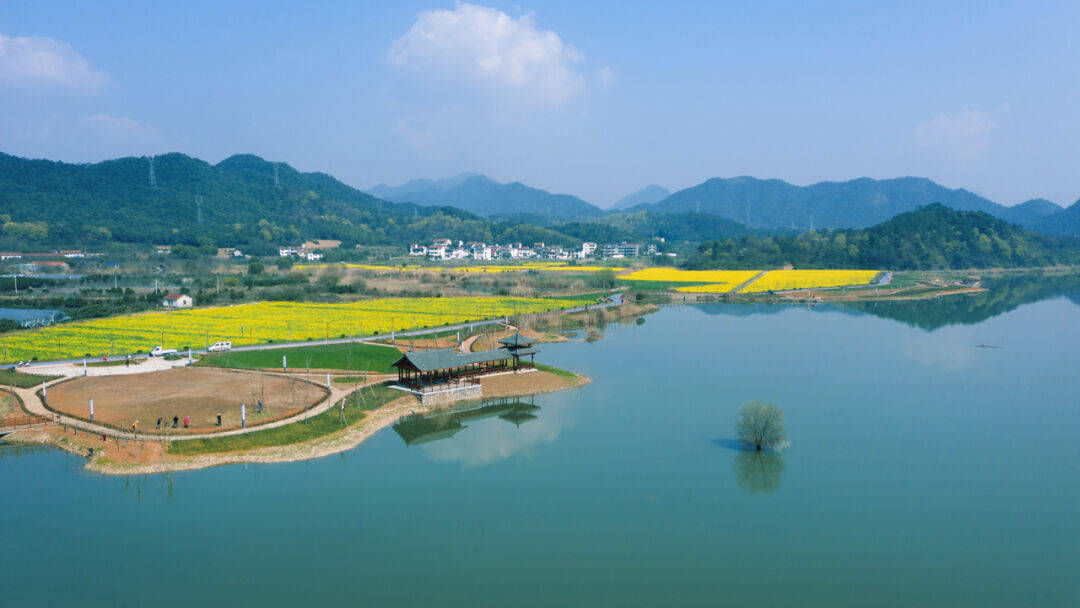 安华水库库区实景化解库区经济发展受限难题,是安华水库扩容提升工程