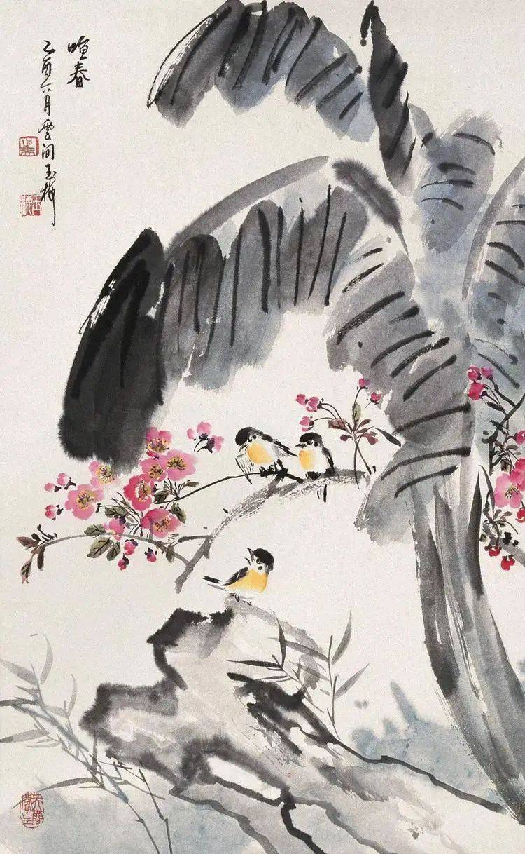 吴玉梅写意花鸟,极富田园气息和生活情趣