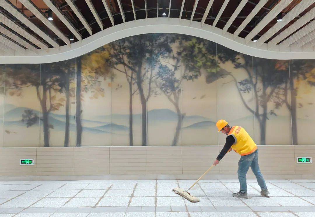 多图实拍蓟门桥站抢先看