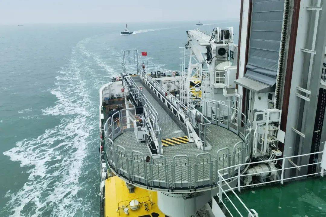 亚洲首制试航归来