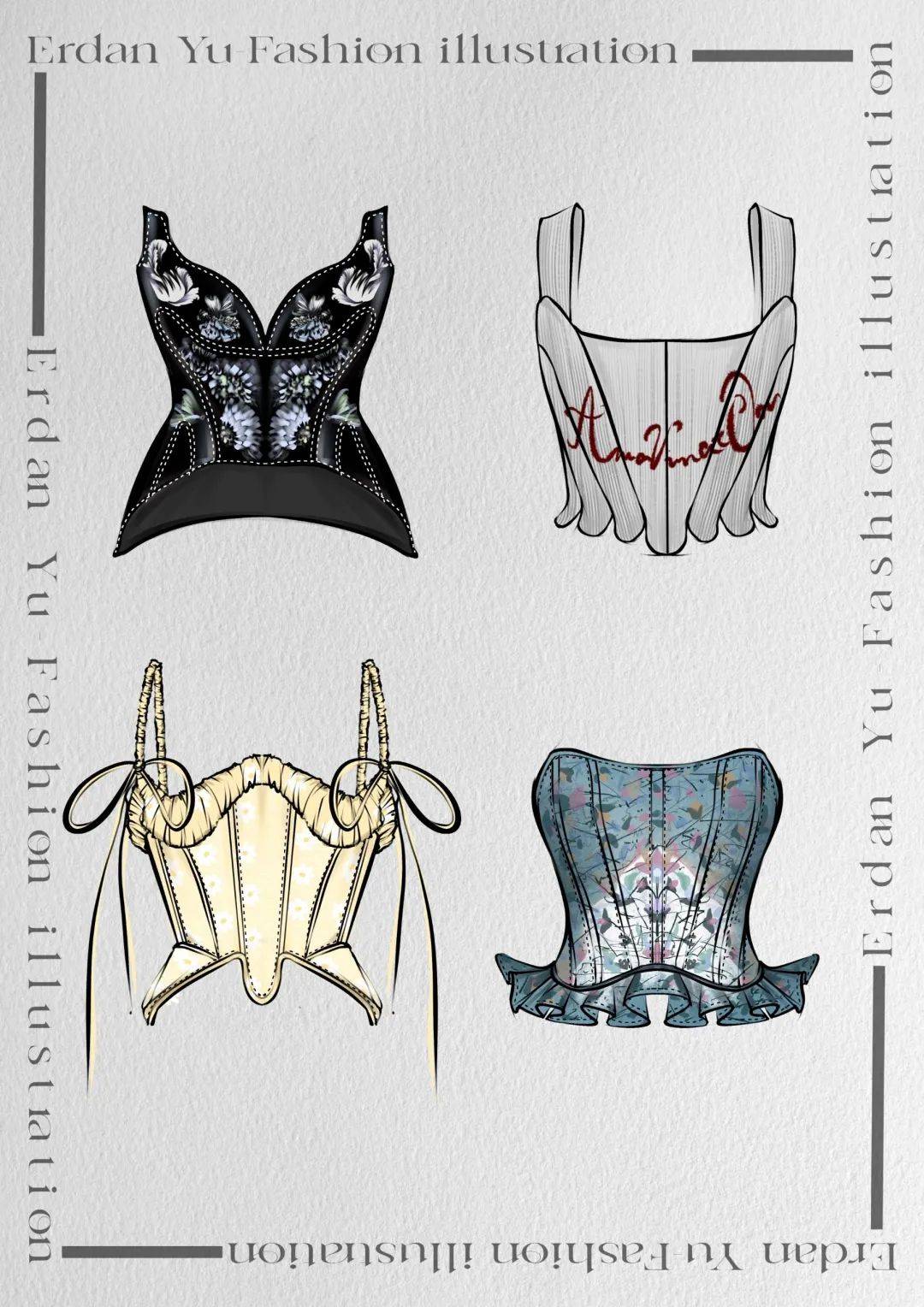 82款女装款式图示例_versace_服装_系列