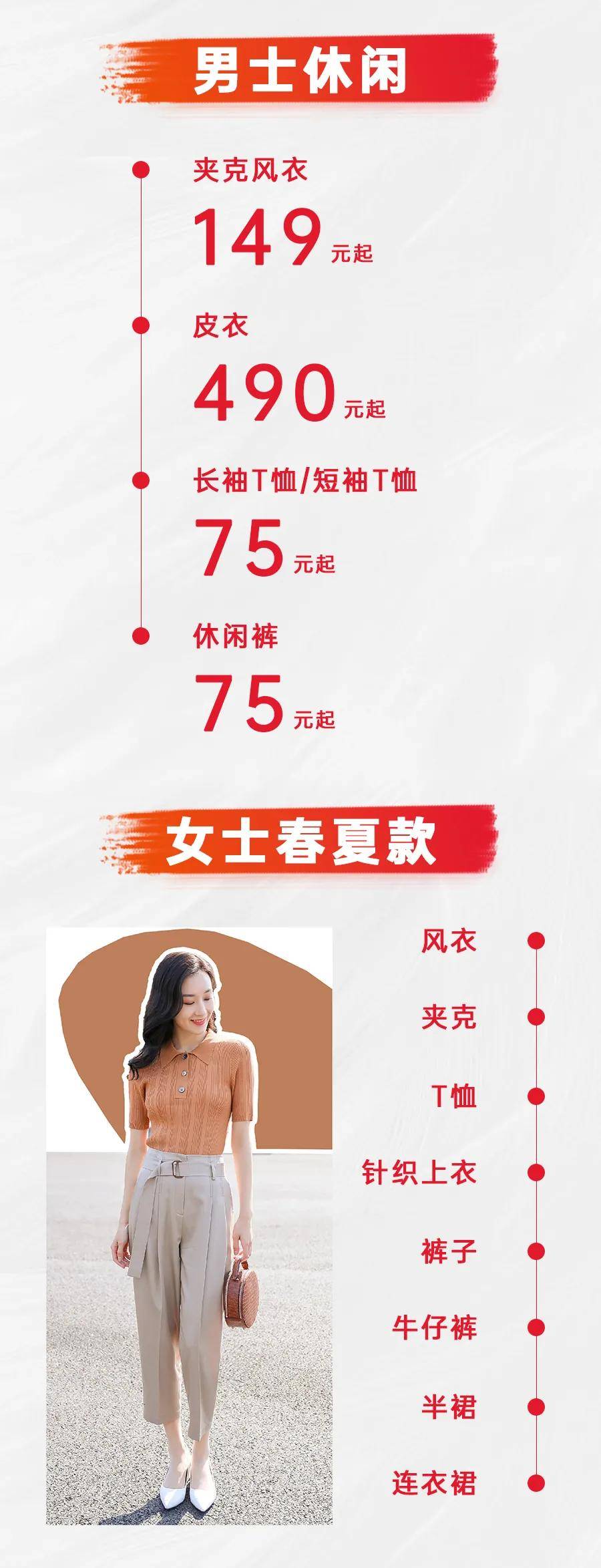 纳巴罗年度特卖火爆现场全场男女装69元起