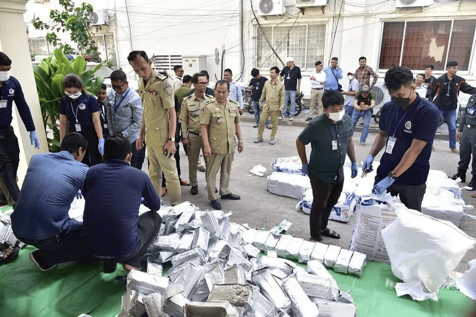 7人贩毒800公斤,5人被判无罪!金边中级法院对判决提出上诉