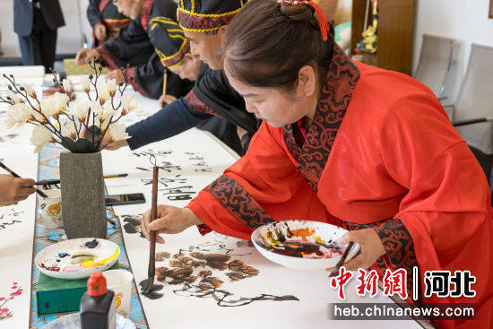 河北阜平举办再续兰亭上巳雅集活动