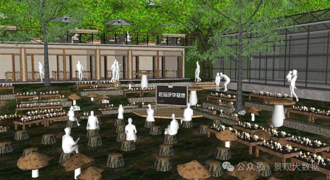 15份"研学"基地公园su模型!_景观_数据_素材
