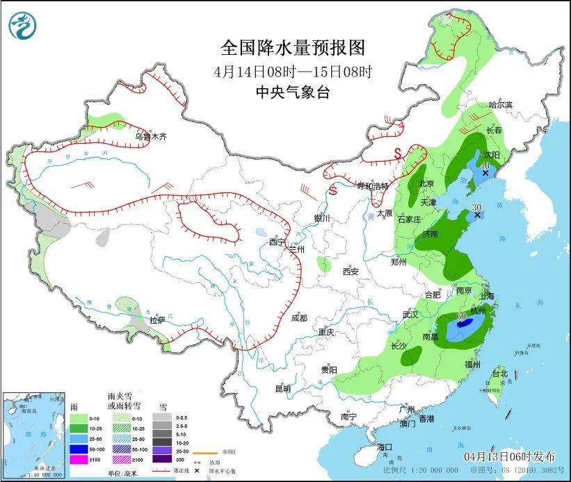 未来三天国内天气预报