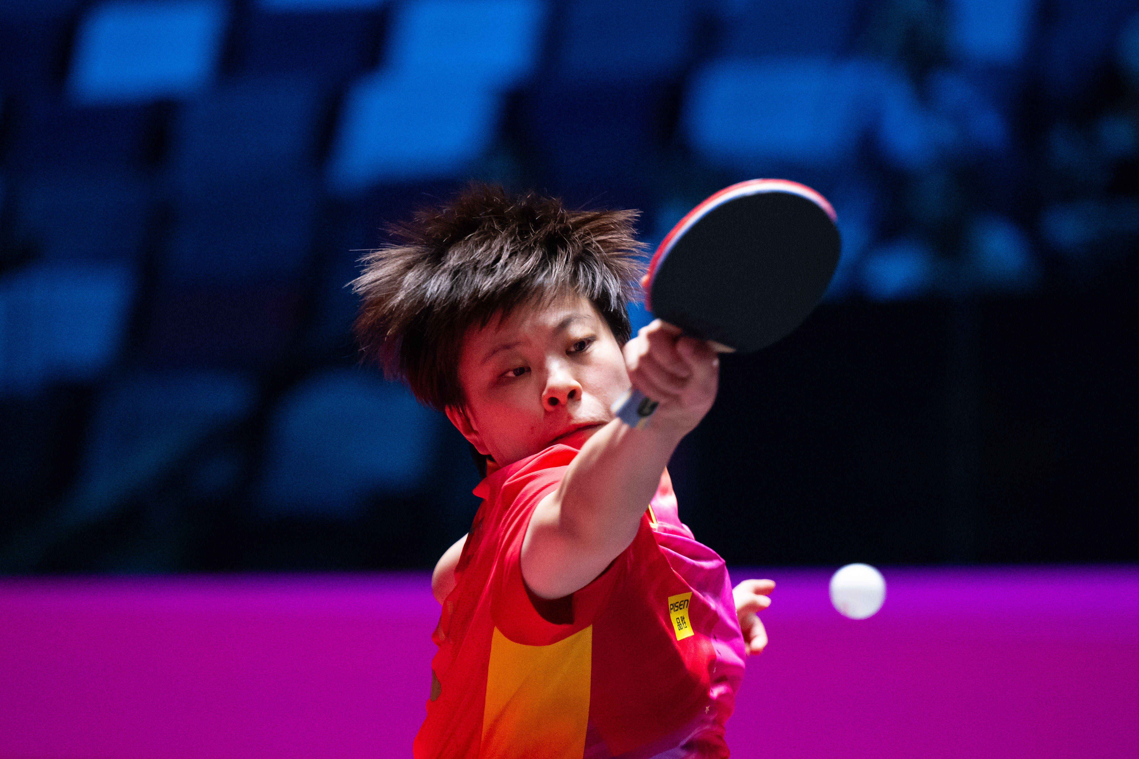 乒乓球——澳门世界杯:王艺迪胜杜凯琹