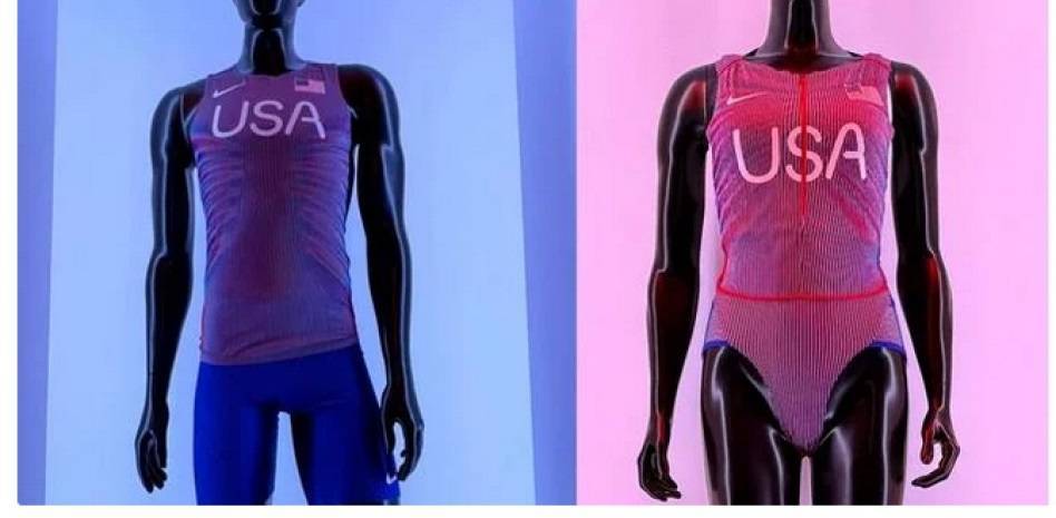 美国奥运参赛服被批“性别歧视”