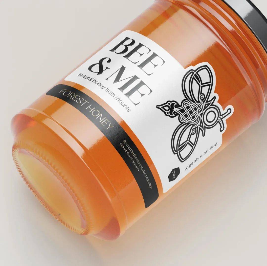 蜂蜜蜂产品电商微商包装设计参考24