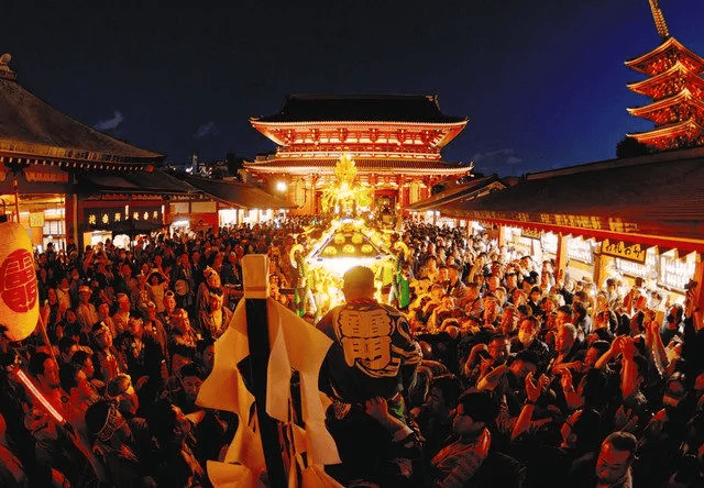 不止有樱花这个传承近千年的爆火祭典三社祭同样不能错过往返机酒仅3k