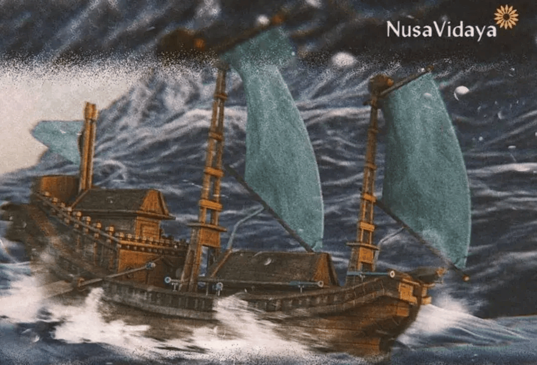 南海巨舰震惊西方的爪哇迪昂帆船
