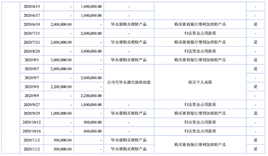 实控人占用公司资金购买理财永创医药被警告麻了