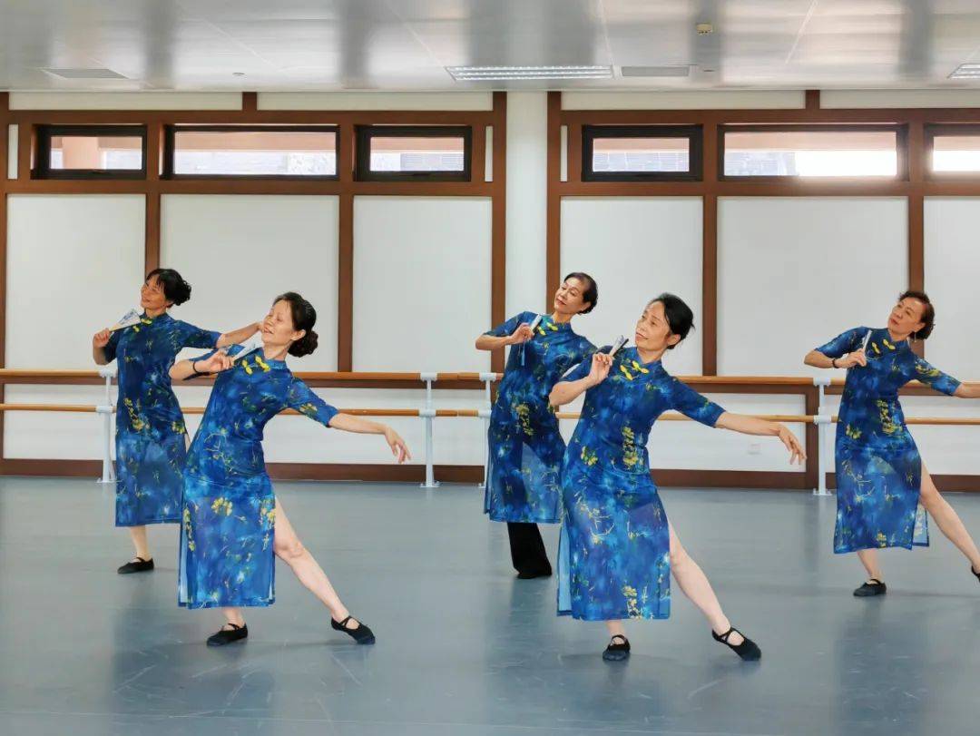 中老年舞蹈培训图片