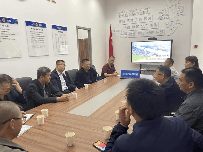 新疆博州司法局实地参观调研江汉区司法局民权司法所