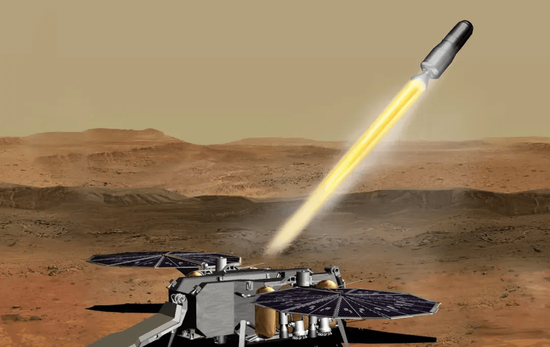 号探测器顺利在2028年发射升空,并且在2031年就把火星的样本带回地球