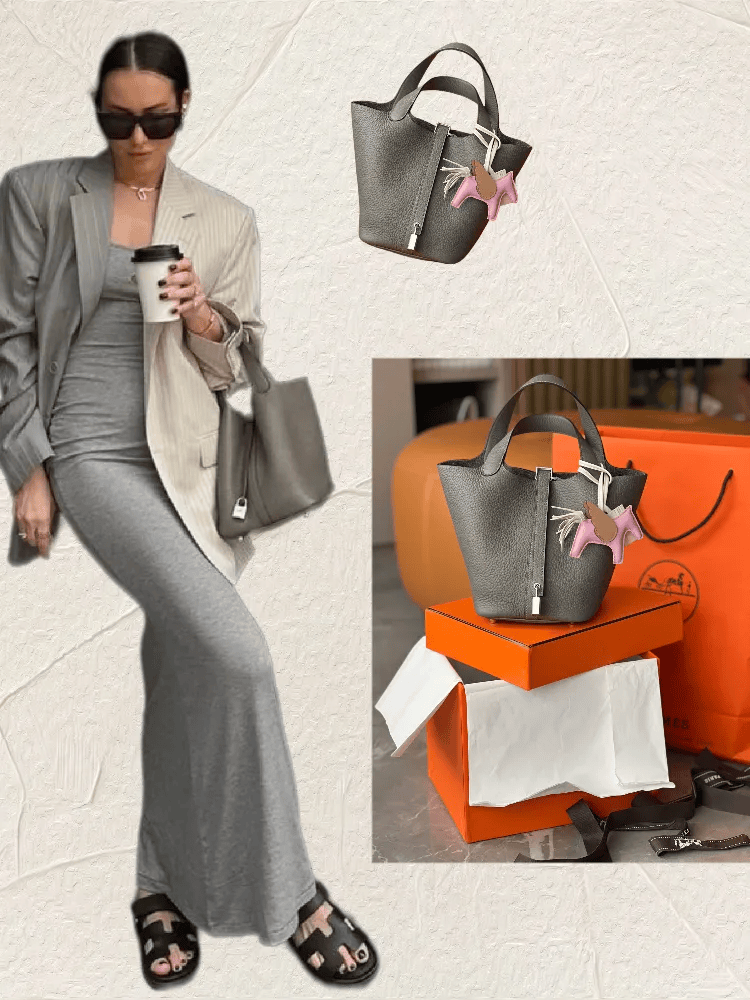 "格雷系"爆火,盘点爱马仕几款应景包包_birkin_kelly_大象