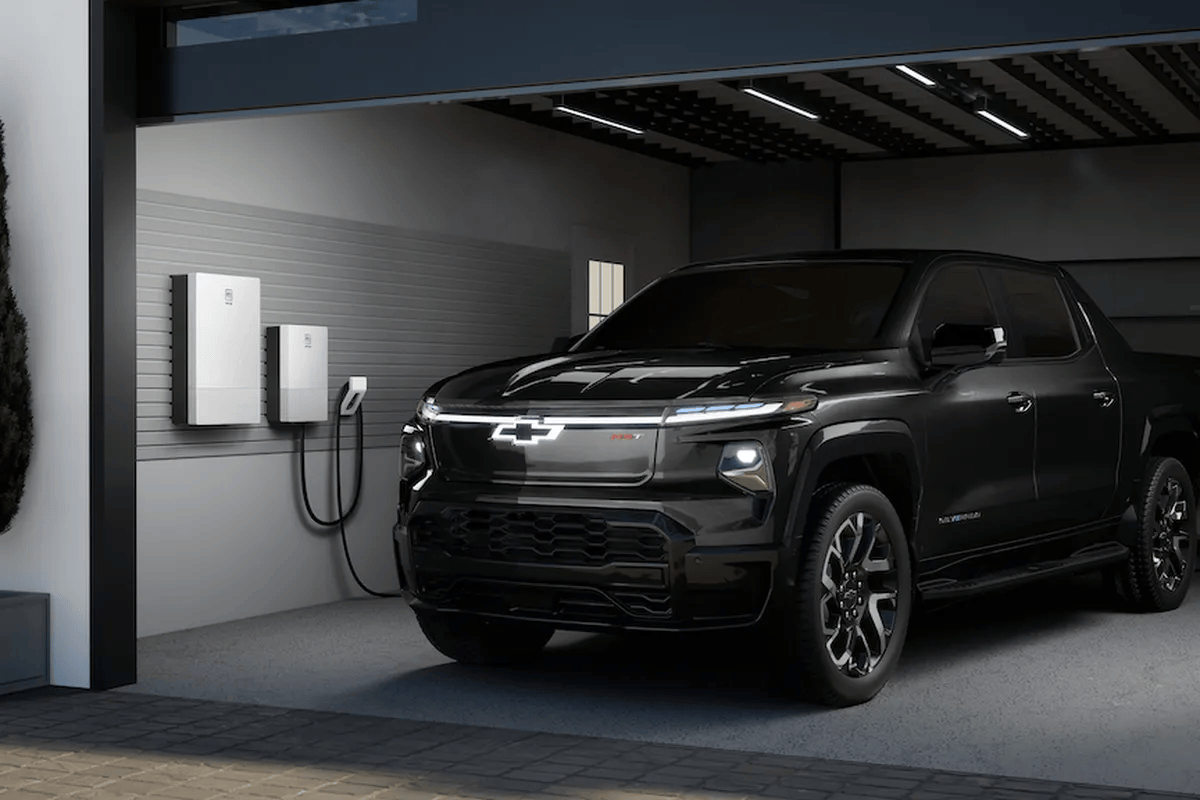 雪佛兰silverado ev借助通用汽车全新家庭能源包变身移动发电机