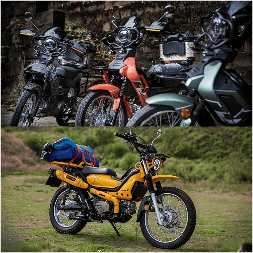 宗申玩出了野米,洛嘉弄出了穿越者……其中既有代步亲民的常规车型