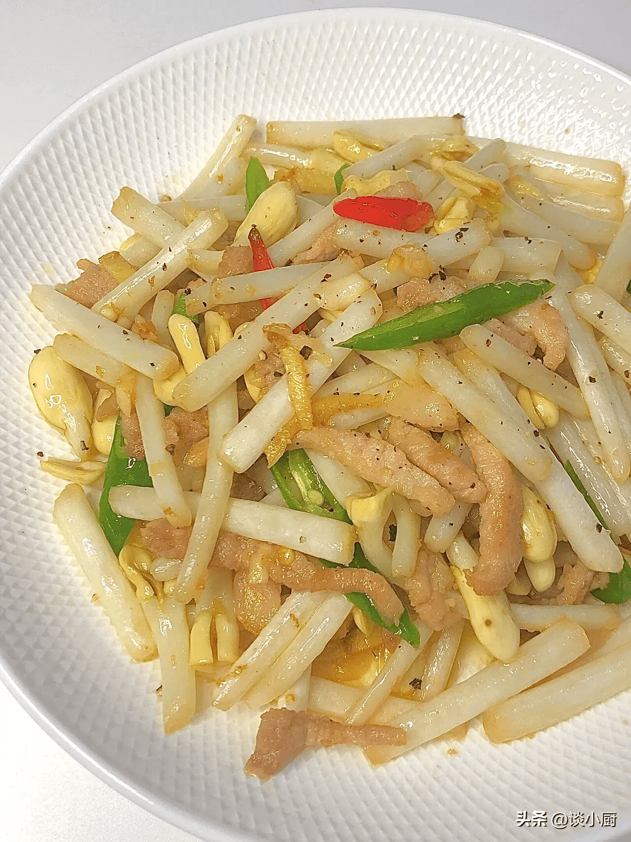 3.花生芽炒鸡蛋4.花生芽炒牛肉