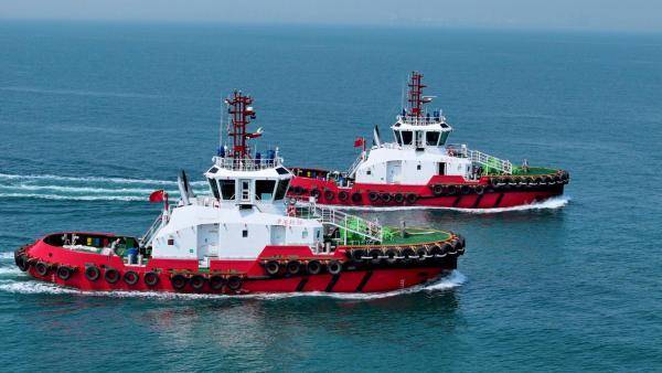 全球首艘具备自主伴航功能的高度智能化拖轮在天津港投产启用