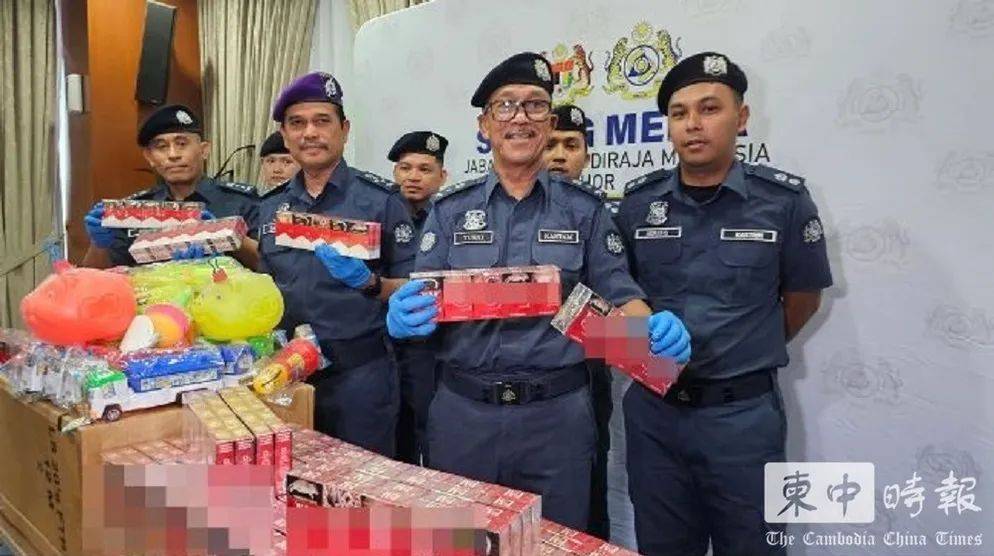 从柬埔寨走私380万美元香烟 遭马国海关截获