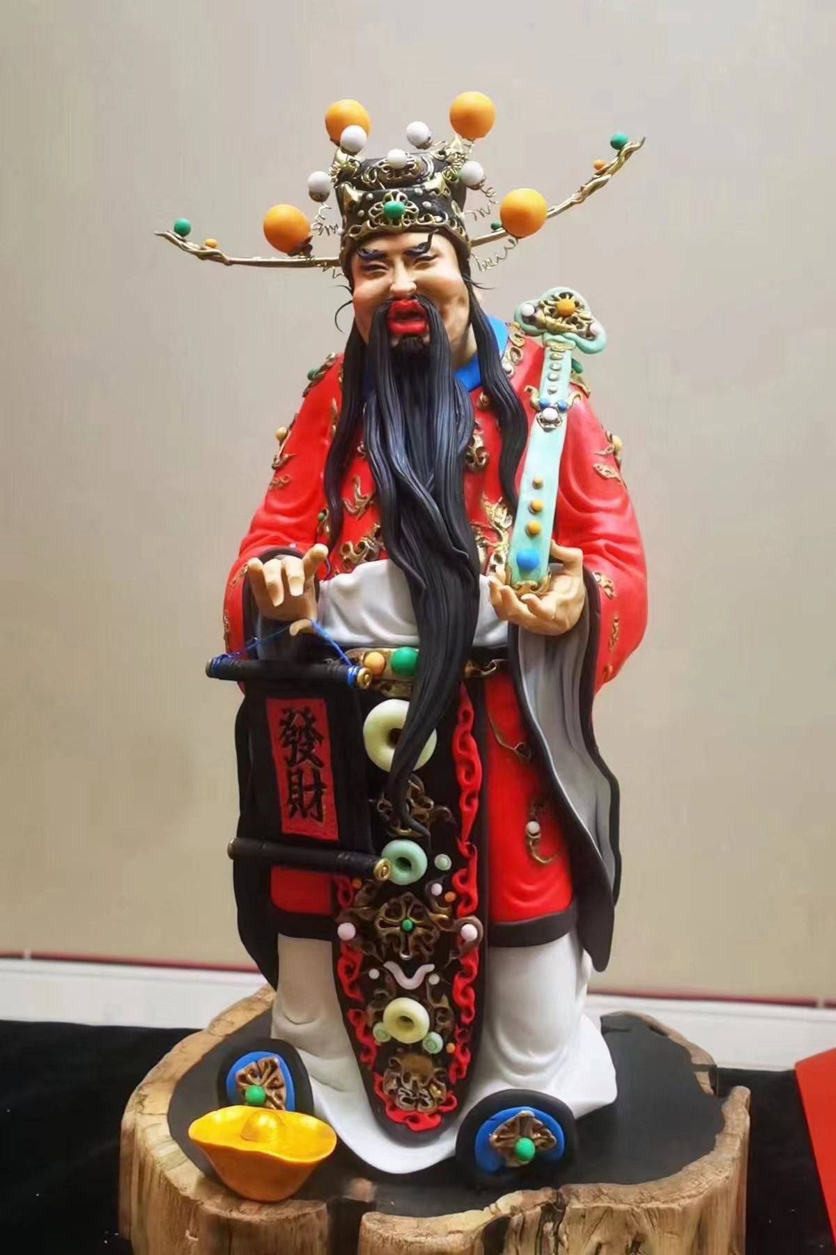 面塑作品(西安市莲湖区供图)面塑作品(西安市莲湖区供图)