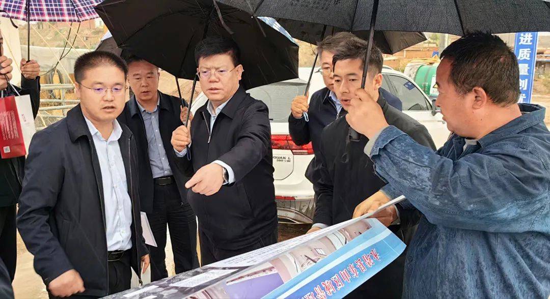 牛军检查指导积石山灾后恢复重建水利项目_永靖县_建设_施工