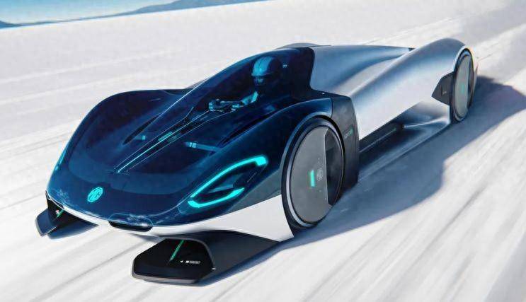 环球智驾:mg推出超空气动力学电动超级跑车概念exe181