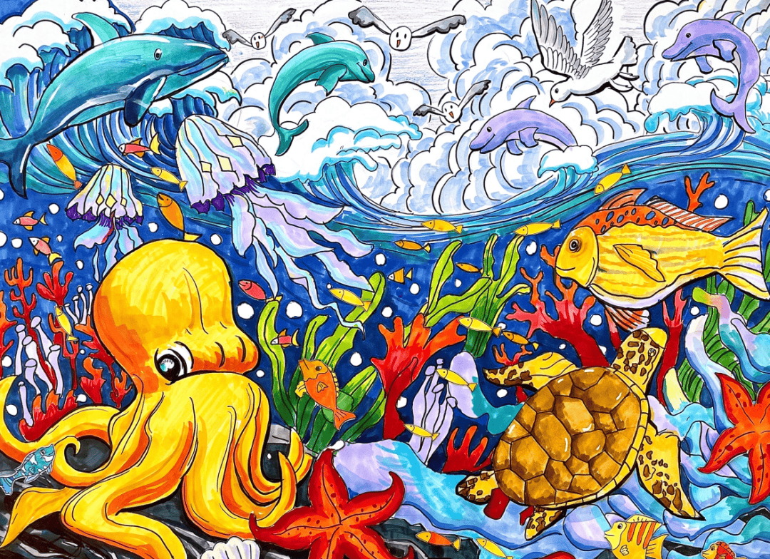 "画"说多姿多彩的生物世界⑤