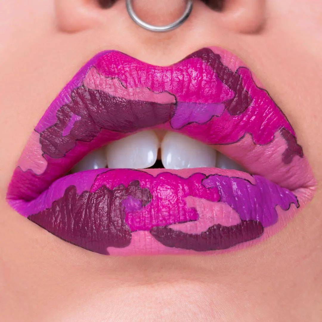 收藏|创意唇妆集锦